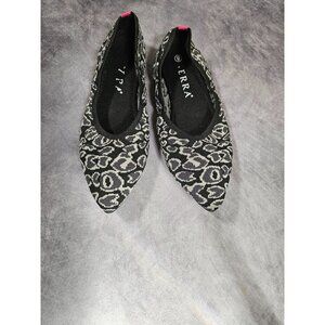 Erra Flat Black And Gray Shoes Women Size 8